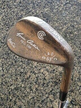 Cleveland Diadic Tour Action REG. 588 Beryllium BeCu Golf Wedge 53° Steel Shaft